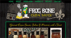 Desktop Screenshot of frog-bone.com